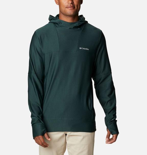 Columbia Maxtrail Hoodies Green For Men's NZ4862 New Zealand